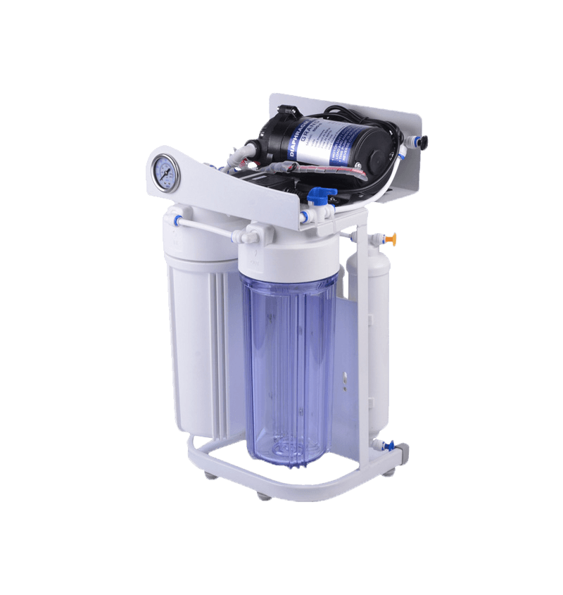 Purifier uisce UV agus UF agus Teach Osmosis Droim ar ais RO-50G-G